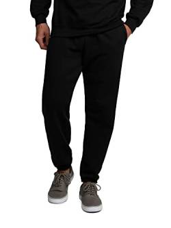 Fruit of the Loom Herren Eversoft Fleece Sweatpants & Jogger Trainingshose, Schwarz, Klein von Fruit of the Loom