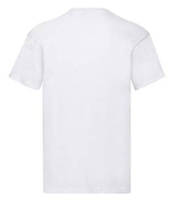 Fruit of the Loom Herren Original T. T-Shirt, weiß, S (10er Pack) von Fruit of the Loom