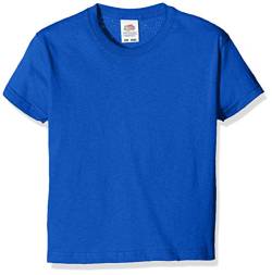 Fruit of the Loom Jungen T-Shirt, Royalblau, 2-3 Jahre (98) von Fruit of the Loom