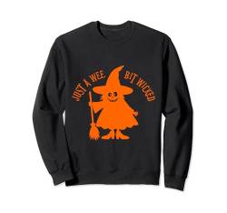 Just a Wee Bit Wicked Halloween Pyjama für Damen, Mädchen Sweatshirt von Fun & Spooky Halloween Apparel 2024