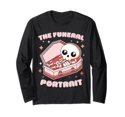 The Funeral Portrait Sarg-Skelleton Funny Sarcastic Langarmshirt von Funeral for My Youth Birthday Party Descorations