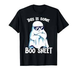 Lustiger Halloween-Grumpy Ghost T-Shirt von Funny Adult Halloween Tee Shirts