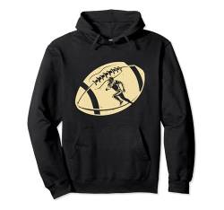 American Football Lustiger American Football Spieler Pullover Hoodie von Funny American Football Shirts & Gifts