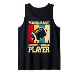 American Football Lustiger Fantasy-Football-Spieler Tank Top von Funny American Football Shirts & Gifts