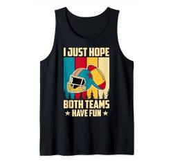American Football Lustiger Spruch American Football Spieler Tank Top von Funny American Football Shirts & Gifts