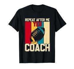 American Football-Trainer Lustiger American-Football-Trainer T-Shirt von Funny American Football Shirts & Gifts