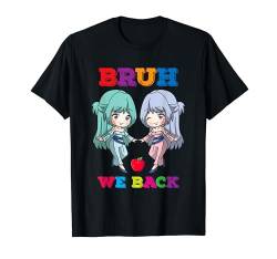 Bruh Wir unterstützen Gemini Girl zurück zur Schule T-Shirt von Funny Back to School Designs and Apparels