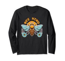 Imker Bienenliebhaber Hummel Honigbienen Imkerei lustige Biene Langarmshirt von Funny Bee Lover Shirts & Gifts for Beekeeper