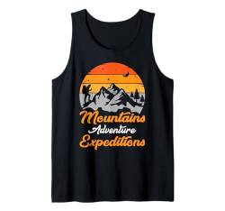 Lustige Camping Kunst Männer Frauen Camper Outdoor Berge Camping Tank Top von Funny Camping Shirts & Gifts