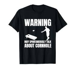 Cornhole Art für Herren und Damen, Corn Hole Team Player Master T-Shirt von Funny Cornhole Gifts Cornhole Player Sport