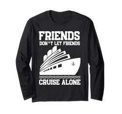 Cooles Kreuzfahrt-Design für Männer und Frauen, Kreuzfahrtschiff-Liebhaber Langarmshirt von Funny Cruise Gift Cruising