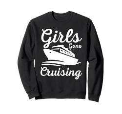 Lustige Kreuzfahrtkunst für Frauen Kreuzfahrtschiff Urlaub Liebhaber Sweatshirt von Funny Cruise Gift Cruising