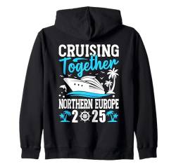 Cruising Together Cruise Trip Nordeuropa 2025 Kapuzenjacke von Funny Cruising Together Vacation Trip