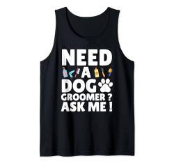 Coole Hundepflege für Männer und Frauen Hundepflege Tank Top von Funny Dog Grooming Gift Dog Groomer