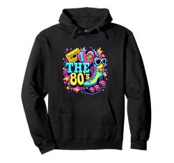 I Love The 80er-Shirt für Damen und Mädchen, Vintage-Partyoutfit der 80er Pullover Hoodie von Funny Eighties 80s Costume Party I Love The 80's