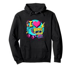 I Love The 80er-Shirt für Damen und Mädchen, Vintage-Partyoutfit der 80er Pullover Hoodie von Funny Eighties 80s Costume Party I Love The 80's