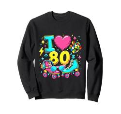 I Love The 80ers T-Shirt für Herren und Damen, Vintage-Partyoutfit der 80er Sweatshirt von Funny Eighties 80s Costume Party I Love The 80's