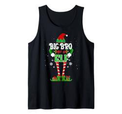 Big Bro of a Elf, passende Familiengruppe, Weihnachtsfeier, lustig Tank Top von Funny Elf Matching Family Group Christmas Gifts