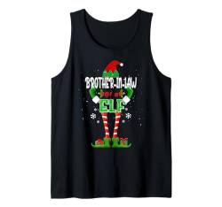 Schwager eines Elfen passt zur Familiengruppe Weihnachten Tank Top von Funny Elf Matching Family Group Christmas Gifts