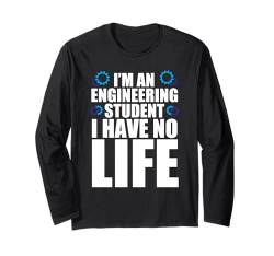 Bestes Engineering-Design für Männer Frauen Ingenieurstudenten Langarmshirt von Funny Engineering Gift Engineer Apparel