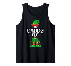 I'm The Daddy Elf Weihnachtsfeier, Familienpassendes Weihnachtsfest Tank Top von Funny Family Matching Christmas Apparel