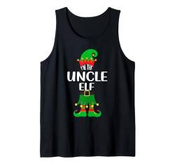 I'm The Uncle Elf Weihnachtsfeier Family Matching Xmas Tank Top von Funny Family Matching Christmas Apparel