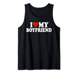 Ich liebe meine heiße Freundin Ich liebe meine heiße Freundin GF Tank Top von Funny Girlfriend Birthday Costume Gifts Idea