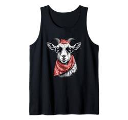 Bestes Ziegen-Design für Frauen Mädchen Nutztiere Pygmy Ziegenliebhaber Tank Top von Funny Goat Gift Goat Lover