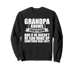 Beste Opa-Kunst für Opa-Männer zum Großvatertag Papi Sweatshirt von Funny Grandpa Gift From Grandchildren