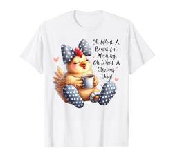 Kaffee-Morgenvogel, niedlicher Tierliebhaber, Geschenkidee T-Shirt von Funny Graphic Tees For Women and Men