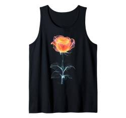 Rosenblüte Botanischer Garten Natur Design Tank Top von Funny Graphic Tees For Women and Men