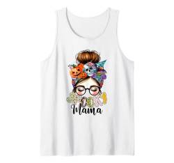 Gruselige Mama Halloween Mama Party Kostüm Tank Top von Funny Halloween Costume & Gift for Halloween Party