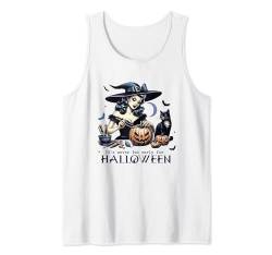 Hexe Halloween Party Kostüm Tank Top von Funny Halloween Costume & Gift for Halloween Party