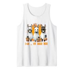 I Mean Boo Esel Halloween Party Kostüm Tank Top von Funny Halloween Costume & Gift for Halloween Party