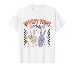 Retro Hippie Halloween Party Kostüm T-Shirt von Funny Halloween Costume & Gift for Halloween Party