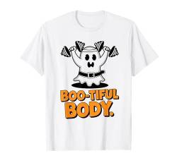 Bootiful Body Halloween-Ghost für Fitness-Enthusiasten, Grafik T-Shirt von Funny Halloween Graphic Costume Tee