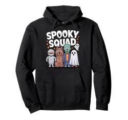 Gruseliges Squad Halloween Hundekostüm Grafik Tee Herren Damen Pullover Hoodie von Funny Halloween Graphic Costume Tee