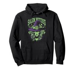 Salem Witches Halloween Graphic Tee Damen Halloween Wear Pullover Hoodie von Funny Halloween Graphic Costume Tee