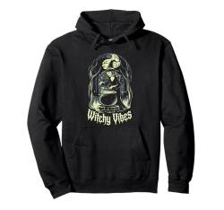 Witchy Vibes Damen Halloween Graphic Tee Halloween Kostüm Pullover Hoodie von Funny Halloween Graphic Costume Tee