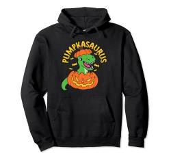 Pumpkasaurus Halloween Dino T-Rex Kürbis Dinosaurier Erwachsene Kind Pullover Hoodie von Funny Halloween Gym Workout Casual Gothic Gift Tee