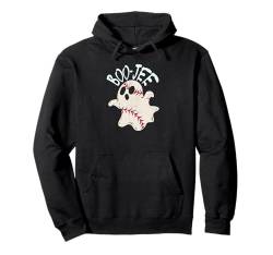 Boo-Jee Cute Ghost Baseball Lazy Halloween Männer Frauen Kinder Pullover Hoodie von Funny Halloween - Tee