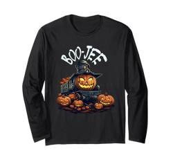 Boo-Jee Süßes Kürbis-Zug-Halloween-Kostüm für Kinder Langarmshirt von Funny Halloween - Tee