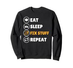 Bester Heimwerker für Männer Frauen Wartungsmechaniker Elektriker Sweatshirt von Funny Handyman Gift Handy Men Apparel