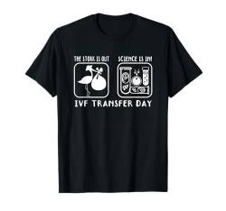 Lustiger IVF-Transfertag T-Shirt von Funny IVF Transfer Day Couple Women Men