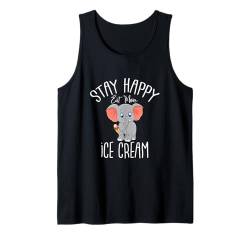 Eiscreme Gelato Sommer Männer Frauen Jungen Mädchen Eis Tank Top von Funny Ice Cream Lover Gifts Sundae Men Women Kids