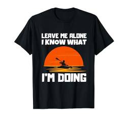Beste Kajakkunst für Männer Frauen Kajak Paddel Bootfahren Kajaker T-Shirt von Funny Kayak Gift Kayaking Paddling