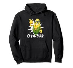 Maisgemüse - Maisstern Pullover Hoodie von Funny Love Corn Vegetables Designs