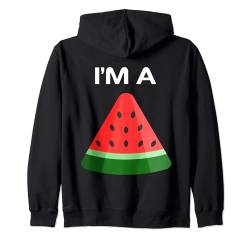 This Is My Watermelon Kostüm Lustiges Obst DIY für Halloween Kapuzenjacke von Funny Matching Family Costume For Halloween 2024