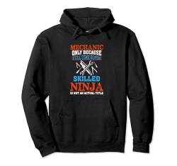 Coole Mechaniker Kunst für Männer Frauen Motorrad Auto Werkstatt Pullover Hoodie von Funny Mechanic Gifts & Shirts