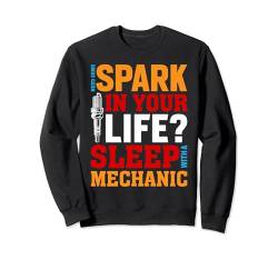 Coole Mechaniker Kunst für Männer Frauen Motorrad Auto Werkstatt Sweatshirt von Funny Mechanic Gifts & Shirts